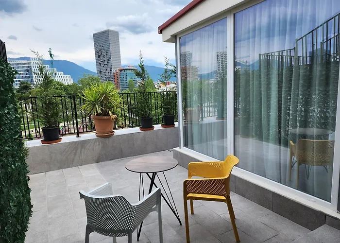 Penthouse With A City View